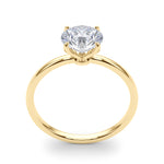 Round Solitaire Engagement Ring