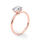 Round Solitaire Engagement Ring