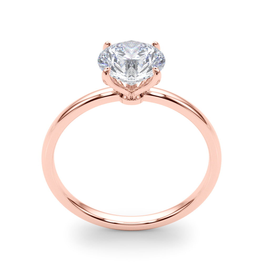 Round Solitaire Engagement Ring