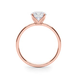 Round Solitaire Engagement Ring