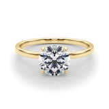 Round Solitaire Engagement Ring