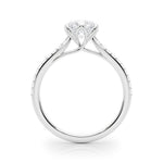 6-Prong Single Row Round Engagement Ring