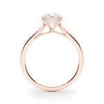 6-Prong Single Row Round Engagement Ring