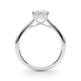 Lab Grown Round Solitaire Engagement Ring