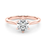 Round Solitaire Engagement Ring