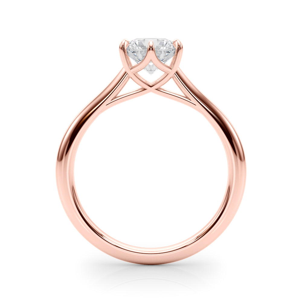 Round Solitaire Engagement Ring