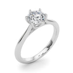 Round Solitaire Engagement Ring