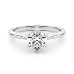 Round Solitaire Engagement Ring
