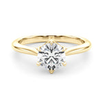 Round Solitaire Engagement Ring