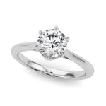 Round Solitaire Engagement Ring