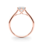 Solitaire Round Engagement Rings