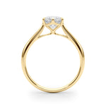 Solitaire Round Engagement Rings