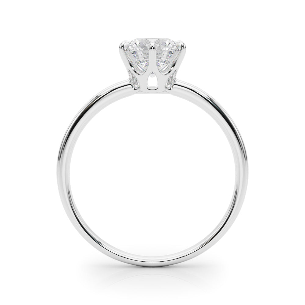 Lab Grown Solitaire Engagement Ring