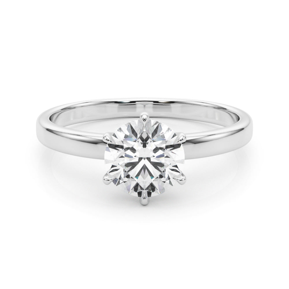 Lab Grown Solitaire Engagement Ring