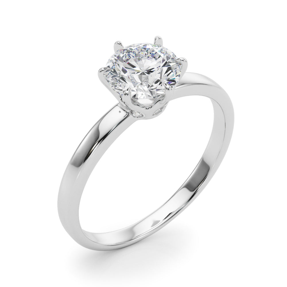 Lab Grown Solitaire Engagement Ring
