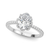 Lab Grown Diamond ENGAGEMENT RING OVAL CENT
