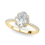 Lab Grown Diamond ENGAGEMENT RING OVAL CENT