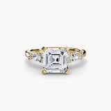 The Floral Accent Solitaire