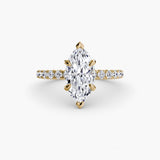 Solitaire with Pavé 6