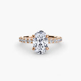 Solitaire with Pavé 6