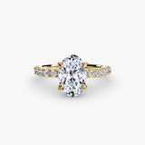 Solitaire with Pavé 6