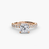Solitaire with Pavé 6