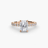 Solitaire with Pavé 6