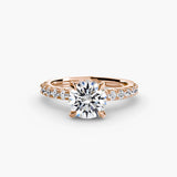 Solitaire with Pavé 6