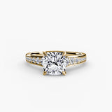 Solitaire with Pavé 7