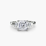 Baguette Accent Solitaire