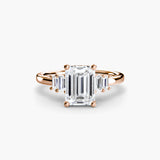 Baguette Accent Solitaire