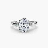 Baguette Accent Solitaire