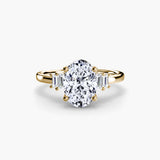 Baguette Accent Solitaire