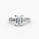 The Twisted Pavé Solitaire