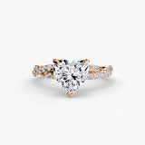 The Twisted Pavé Solitaire
