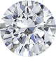 Round cut diamond