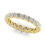 Lab Grown Diamond Round Eternity Band