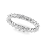 Lab Grown Diamond Emerald Cut Eternity Band