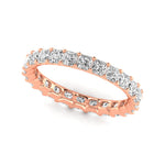 Natural Diamond Emerald Cut Eternity Band
