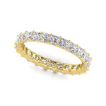 Natural Diamond Emerald Cut Eternity Band