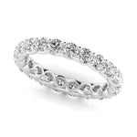 Lab Grown Diamond Round Eternity Band