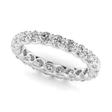 Lab Grown Diamond Round Eternity Band