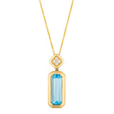 Honey Gold™Ocean Blue Topaz™PENDANT