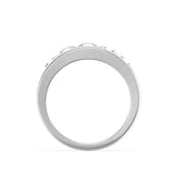 2CTW Round Shaped Lab Grown Diamond (F/VS) Mens Ring in 14K Gold