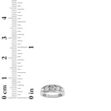 2CTW Round Shaped Lab Grown Diamond (F/VS) Mens Ring in 14K Gold