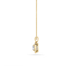 0.75CTW Round Shaped Lab Grown Diamond (F/VS) Halo Pendant in 14K Gold
