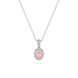 1.3CTW Oval Shaped Lab Grown Diamond (F/VS)  Pendant in 14K Gold