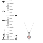 1.3CTW Oval Shaped Lab Grown Diamond (F/VS)  Pendant in 14K Gold