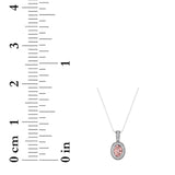 1.3CTW Oval Shaped Lab Grown Diamond (F/VS)  Pendant in 14K Gold