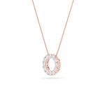 2CTW Round Shaped Lab Grown Diamond (F/VS) Circle Pendant in 14K Gold